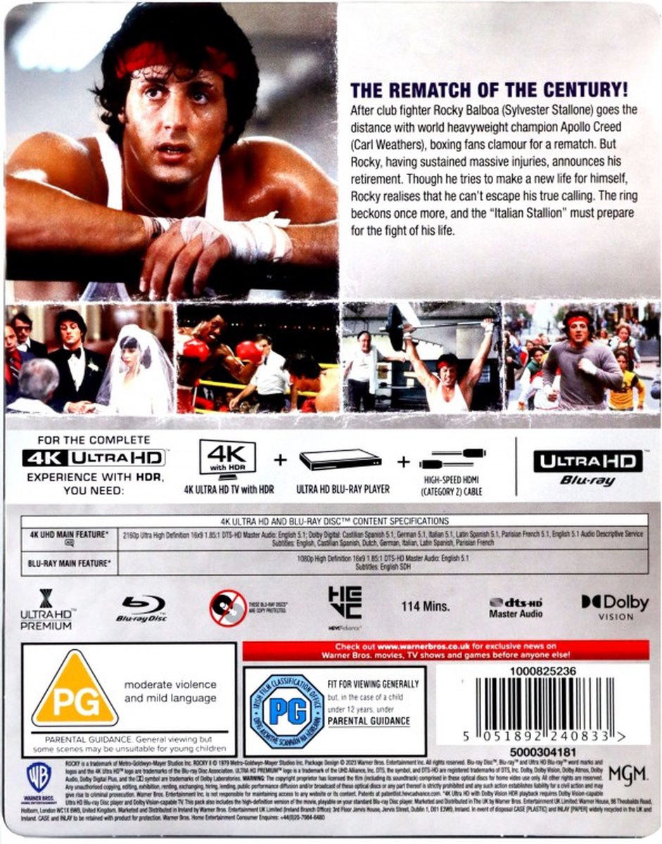 Rocky II [Blu-Ray]