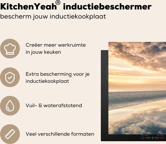 Inductie beschermer - Inductie Mat - Oriole die zich vasthoudt aan een