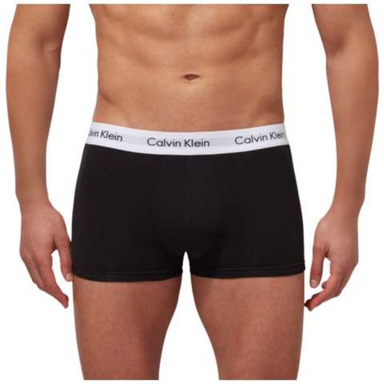 Calvin Klein 3-Pack Low Rise Trunks - Boxershorts heren - L - Zwart