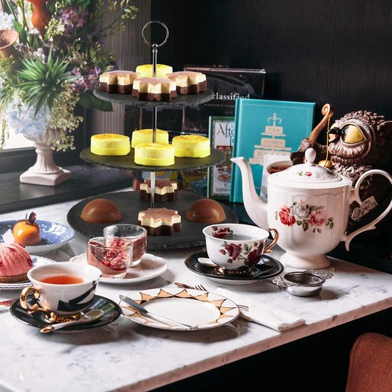 Dimono® Etagere premium serveerstandaard 3-etage; serveerplateau van