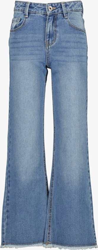 TwoDay meisjes flared jeans blauw - Maat 170
