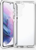 ITSkins SupremeClear Doorzichtig Telefoonhoesje geschikt voor Samsung Galaxy S21 Plus Hoesje Hardcase Backcover Shockproof - Transparant