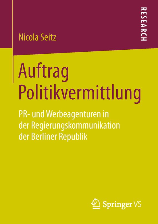 Auftrag Politikvermittlung - cover
