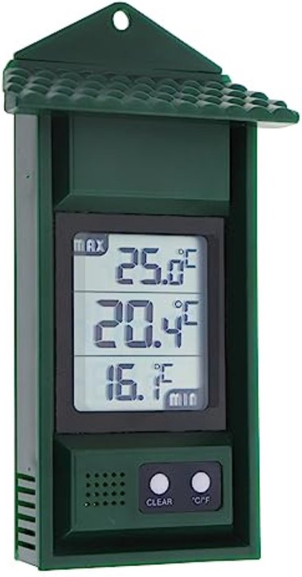 SPORTARC Auto-Innen- und Außenthermometer, 1 Stück, 12 V, digitales LCD