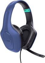Trust GXT 415B Zirox - Bedrade Gaming Headset - voor PC, PS4, PS5, Xbox & Switch - Stereo - Blauw