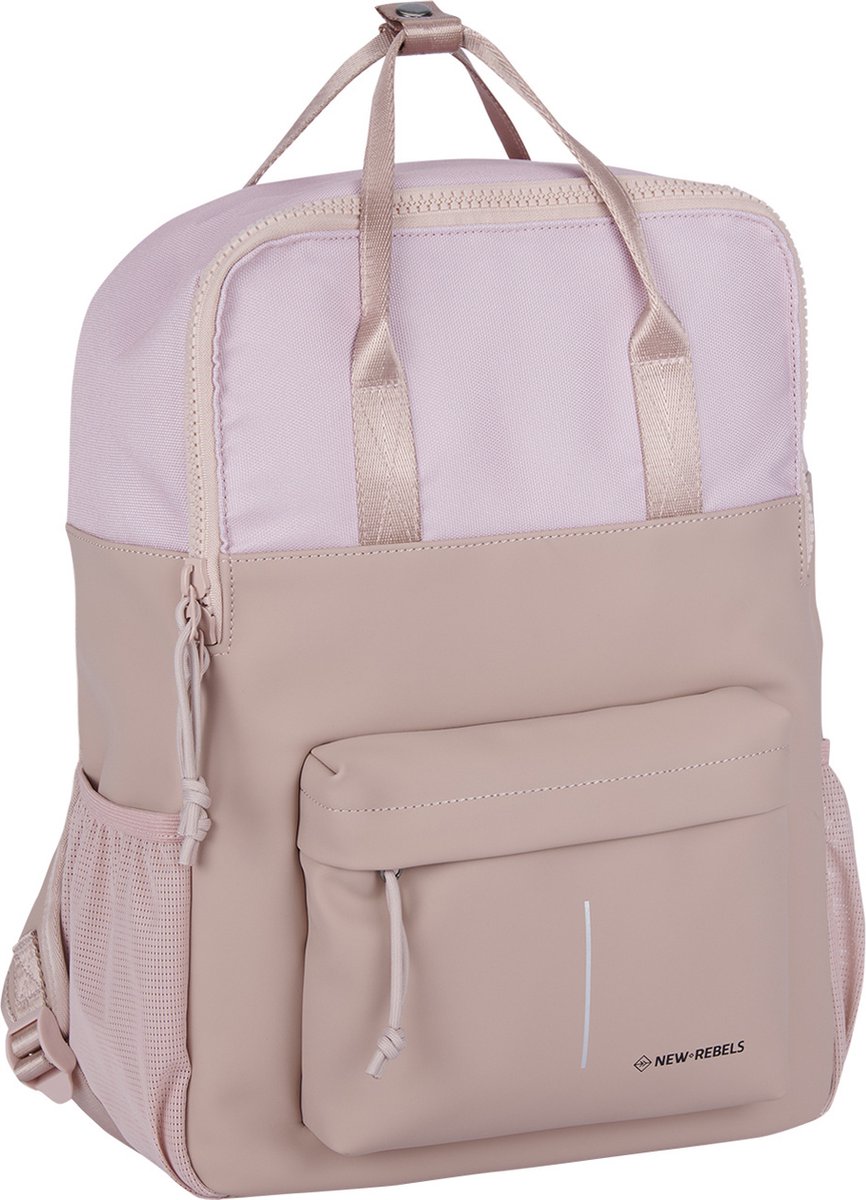 New Rebels Bruce Chicago Oudroze 17L Rugzak Waterafstotend Laptop 14