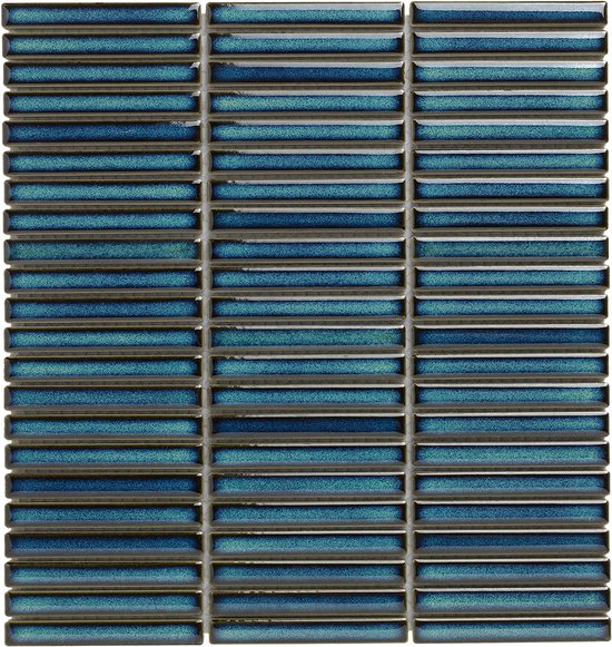 Foto: The mosaic factory sevilla kitkat mini wandtegels 28 2x30 8x0 8cm blauw 