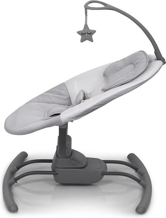 Baninni Babyschommel Sereno Licht Grijs — afbeelding 2