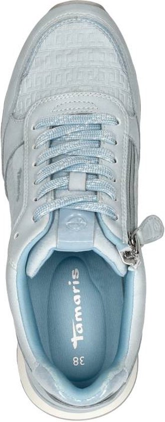 Tamaris Baskets pour femmes Low Baskets pour femmes basses - bleu clair - Taille 37
