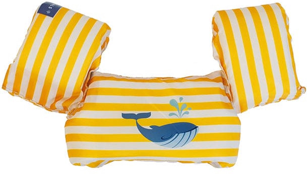 Swim Essentials Puddle Jumper - Geel/Wit - Whaley - 2/6 Jaar — afbeelding 16