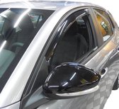 Zijwindschermen geschikt voor de Nissan Qashqai 2007 t/m 2013 5 deurs - Voorportieren - Kleur Smokey - Merk Farad