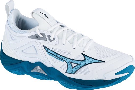 Mizuno Wave Momentum 3 V1GA231221, Homme, Wit, Chaussures de volleyball, taille: 44