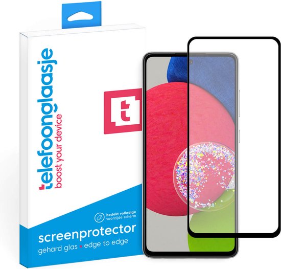 Telefoonglaasje Screenprotectors - Geschikt voor Samsung Galaxy A52s - Volledig Dekkend - Gehard Glas Screenprotector - Geschikt voor Samsung Galaxy A52s - Beschermglas