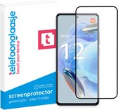 Telefoonglaasje Screenprotectors - Geschikt voor Xiaomi Redmi Note 12 Pro 5G - Volledig Dekkend - Gehard Glas Screenprotector - Geschikt voor Xiaomi Redmi Note 12 Pro 5G - Beschermglas
