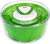 2 Saladecentrifuge Kleine plastic groene saladedroger met slakom Aquavent-technologie