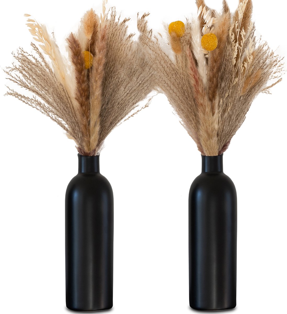 Soome Nattblom - Droogbloemen met Vaas - Vaas - Vazen - Droogbloemen op Prijzenvolger.com