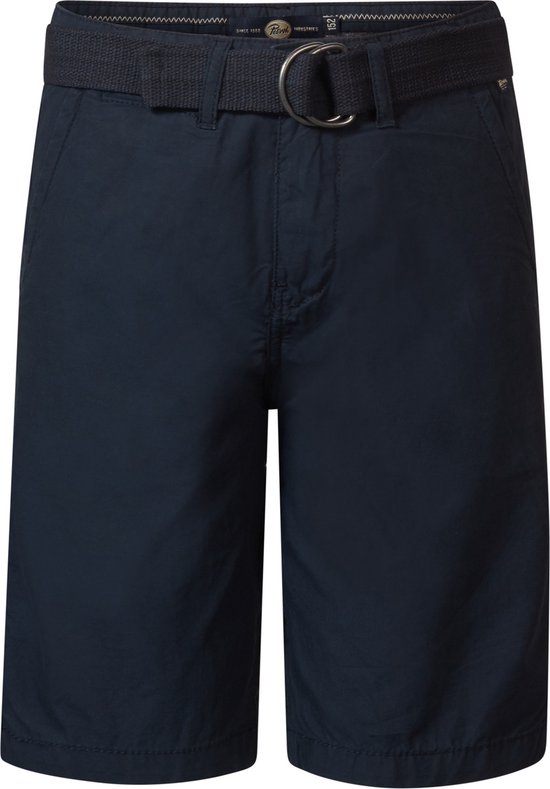 Petrol Industries - Jongens Chino Short Roadster - Blauw - Maat 104