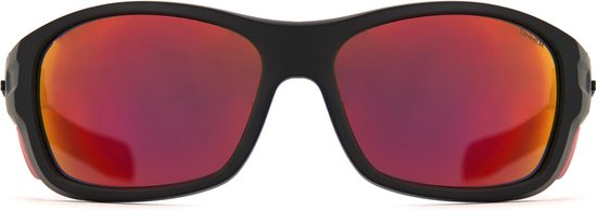 SINNER - Denali sport zonnebril - Zwart/Rood van Sinner — afbeelding 2