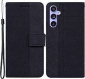 Coverup Geometric Book Case - Geschikt voor Samsung Galaxy A35 Hoesje - Zwart