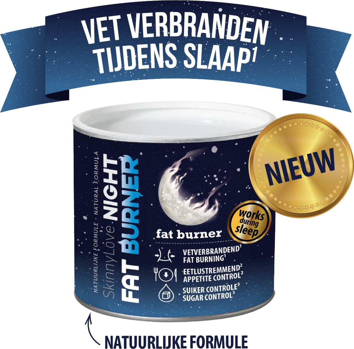 Afslanken Tijdens Je Slaap Met Skinnylove Night Fat Burner - Snel