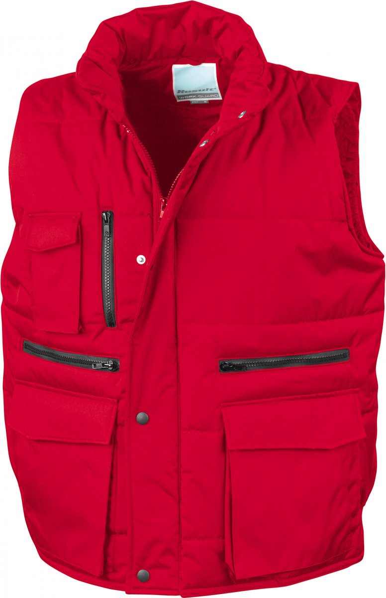 Bodywarmer Unisex XL Result Mouwloos Red 100% Polyester