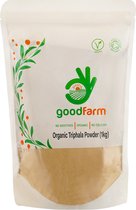goodFarm Bio Triphala poudre 1kg - Bio certifié, Premium Qualität | Ayurveda | Végétalien | Hervorragend adapté pour Verdauung et Entgiftung
