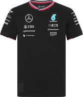 Chemise Kids Mercedes Teamline Zwart 2024 116 - AMG - Lewis Hamilton - George Russel - Formule 1