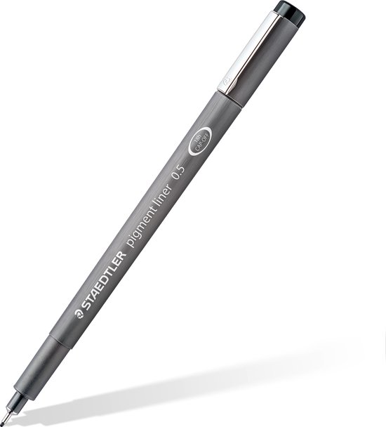 Edding 1880 Drawliner Penna Fineliner 0.7mm - Inchiostro Nero Indelebile