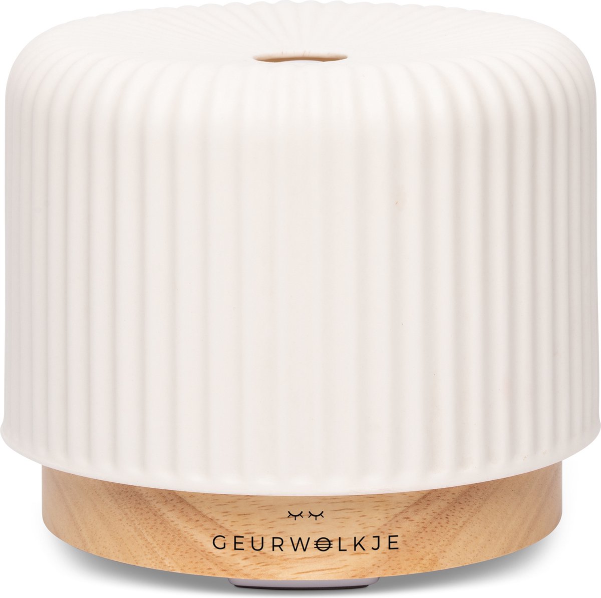 Geurwolkje Live Slow Aroma Diffuser – Ultrasone Geurverspreider – Keramiek Wit – 200 ml
