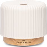 Live Slow- Geurwolkje® Aroma Diffuser - Keramiek Wit - 200 ml Geslaagd