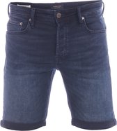 Jack & Jones Heren Short Broeken JJIRICK regular/straight Fit Blauw Volwassenen Korte Jeans Broek Bermuda