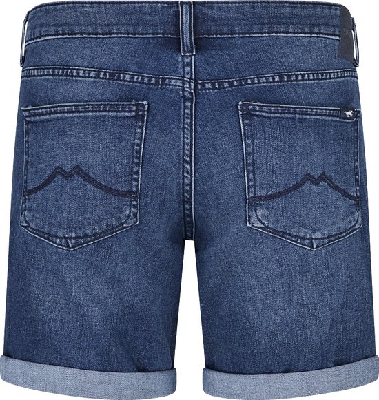 Mustang Bermuda court femme régulier/droit Blauw