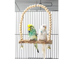 Schommel voor kleine vogels - grasparkieten 16x15 cm