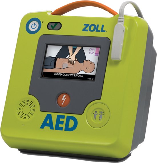 Zoll AED 3 - Semi Automatisch - Kindknop - Groot LCD scherm - Zoll