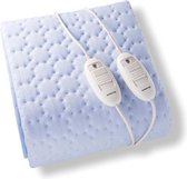 Elektrische deken - Tweepersoons - 3 Standen - 150x150cm - 60W - Lichtblauw