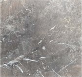 Tuintafel Vierkant - Staal/HPL - 70x70x73,2cm - Galaxy Marble