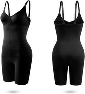 Full body shaper - zwart - shaping wear - shapers - bodysuit - slanker - strakker - shape wear - butt lifter - lifting - spandex - nylon