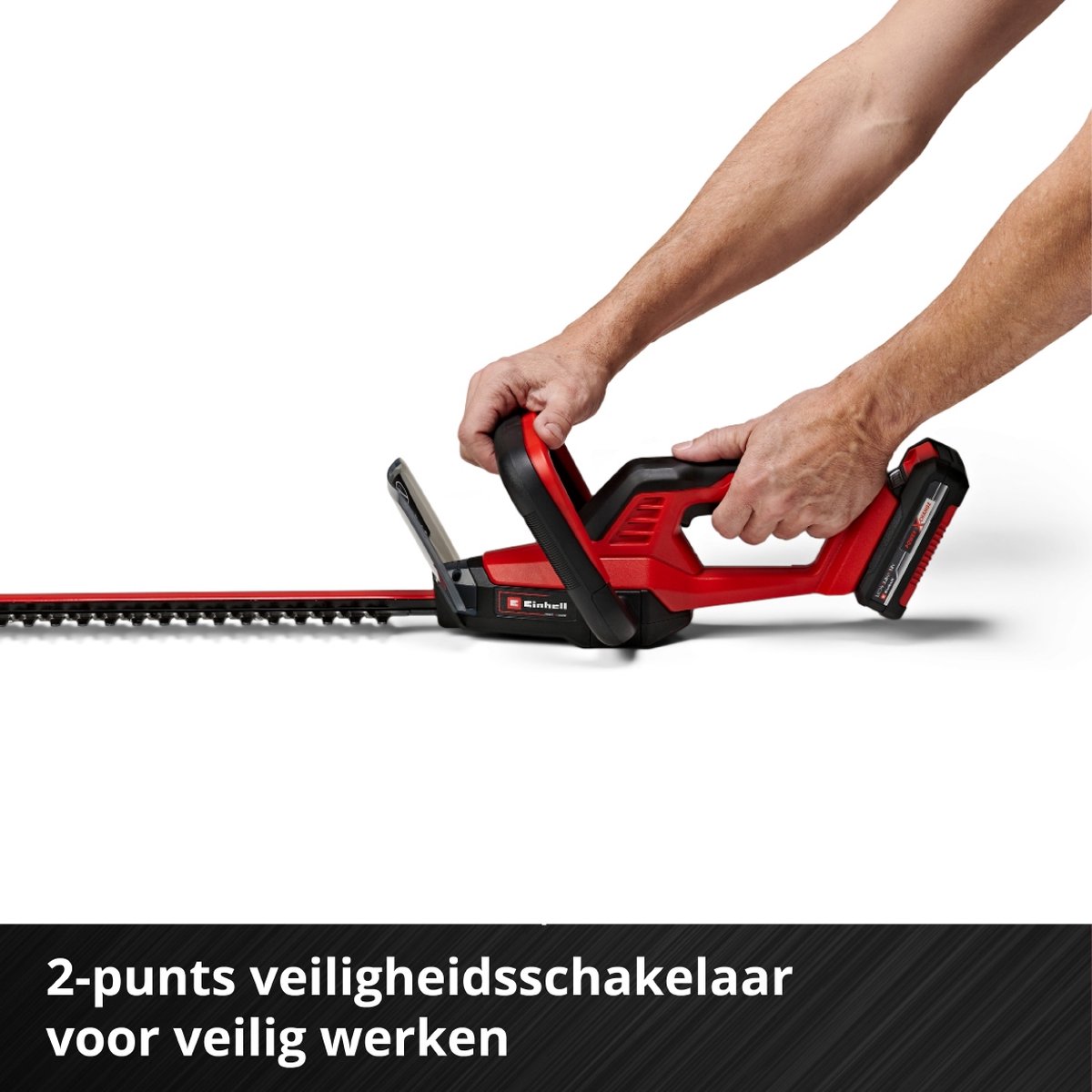 Einhell Taille-haie sans fil GC-CH 18/40 Li Solo - Power X-Change