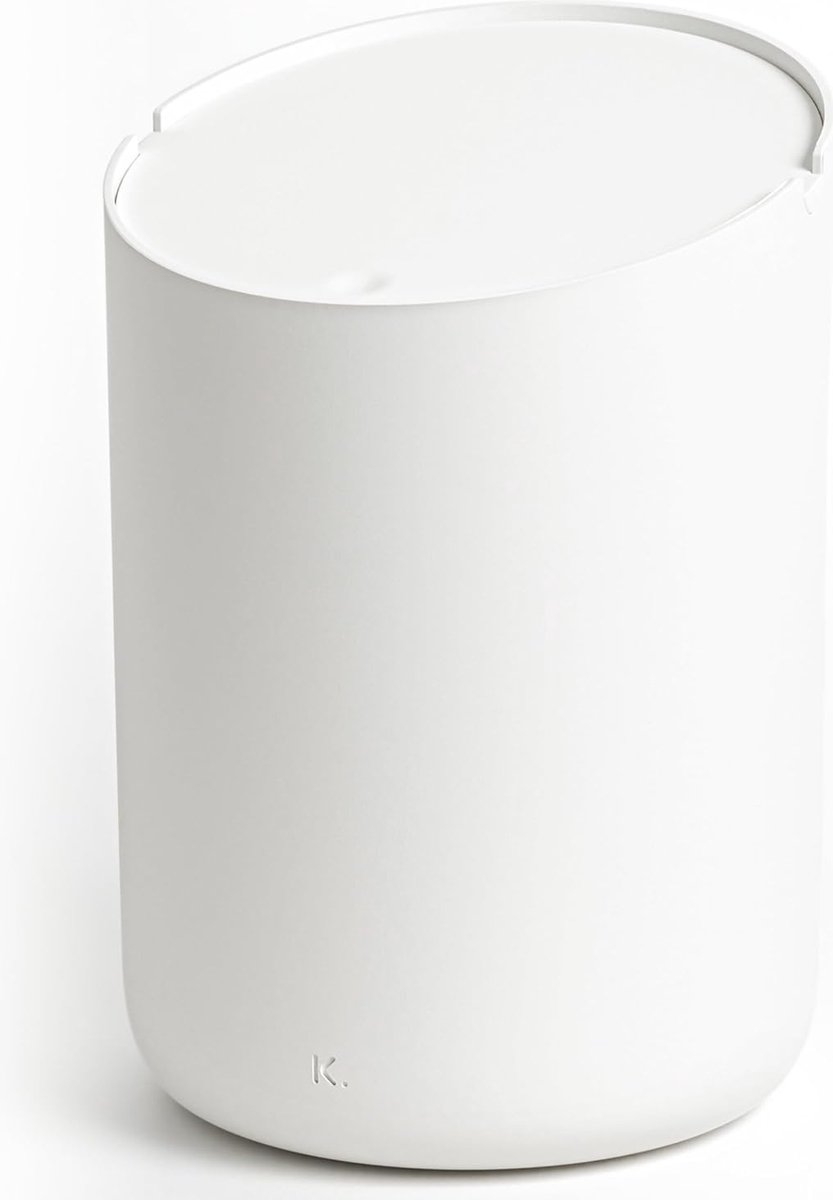 Goedkoopste Cosmeticabak - Exclusief badkamerbakontwerp van | 2L volume, antislip, inclusief binnenemmer en Smart Bag-functie | Wit