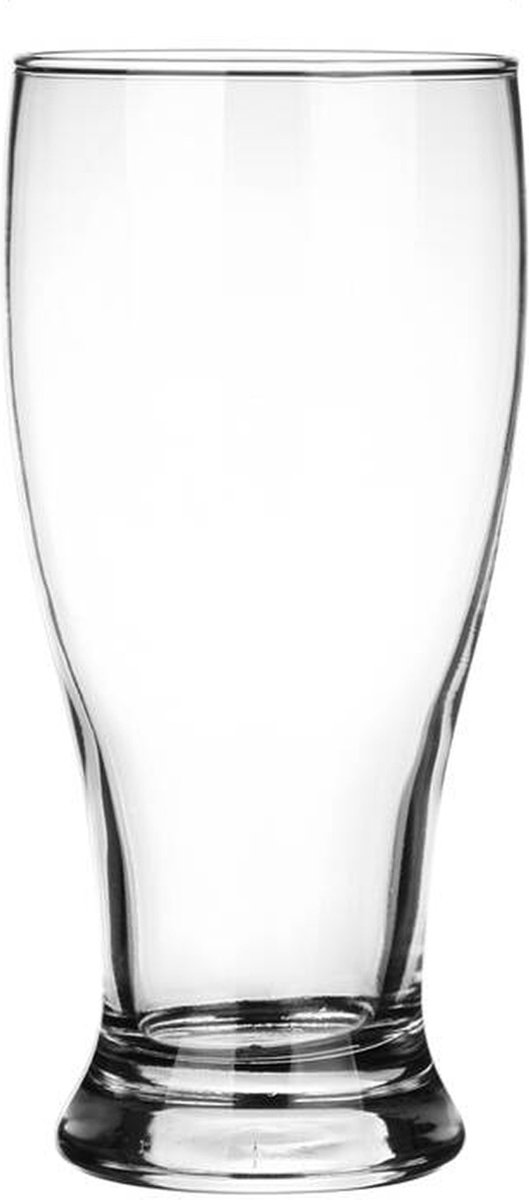 Glasmark Bierglazen - 6x - fluitje - 500 ml - glas - speciaal bier