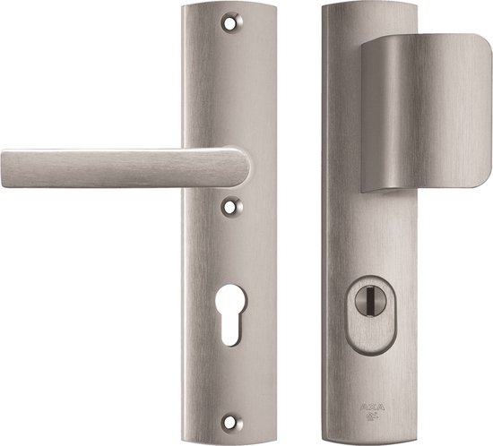 AXA bouclier étroit bi et mâle, alu, F1 alu naturel, (lxl) 242x52mm