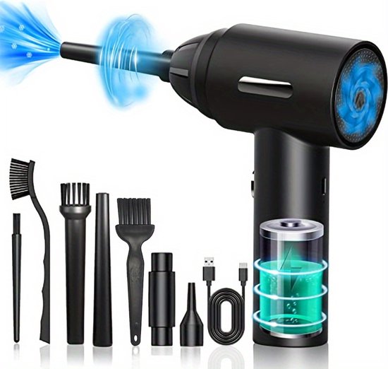Nivard Air Duster - Perslucht - Air Duster Spray - Computer - Keyboard ...