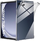 Schokbestendige TPU Hoes Transparant Geschikt voor Samsung Galaxy Tab A9 Plus - Shockproof Back Cover Doorzichtig