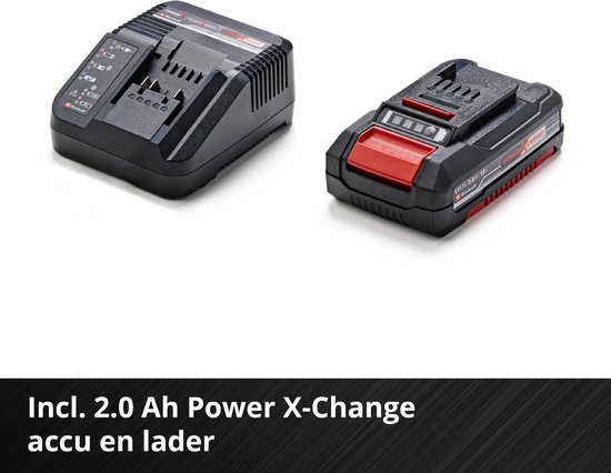 Einhell Accu Heggenschaar GC-CH 1846 Li Kit - Power X-Change - 18 V/Li-ion - Snoeilengte: 46 cm - Tandafstand: 15 mm - Ergonomische handgreep - Incl. 2,0 Ah accu en lader van Einhell — afbeelding 4