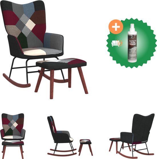 Set van 4 Draaistoelen met armleuningen - Sherpa stof - moderne stijl - Wit