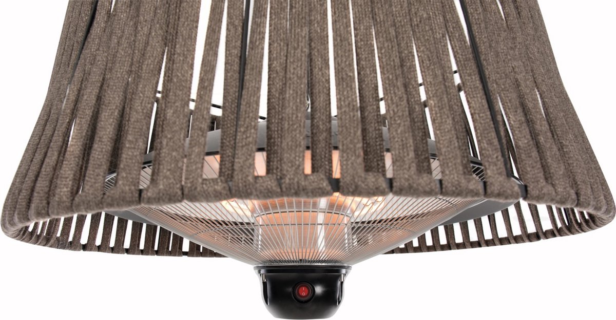 Sunred Artix Corda Bright 1800 W - Hanging patio heater - Brown