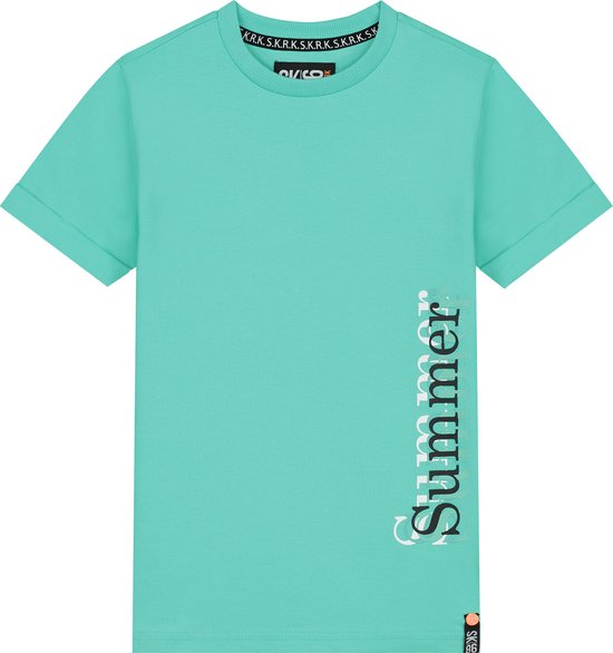 SKURK - T-shirt Tiede - Mint - maat 146/152
