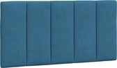 vidaXL-Hoofdbordkussen-100-cm-fluweel-blauw