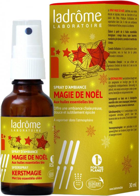 Ladrôme Organic Christmas Magic Kamer Spray 30 ml