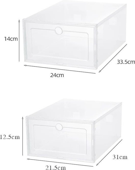 Schoenenbox voor laarzen set van 6 bestel HIER
